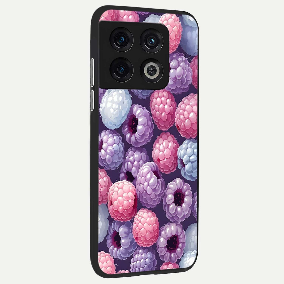  Berry Candy Pop back cover For OnePlus 10 Pro slim fit glass case with vibrant aesthetic design