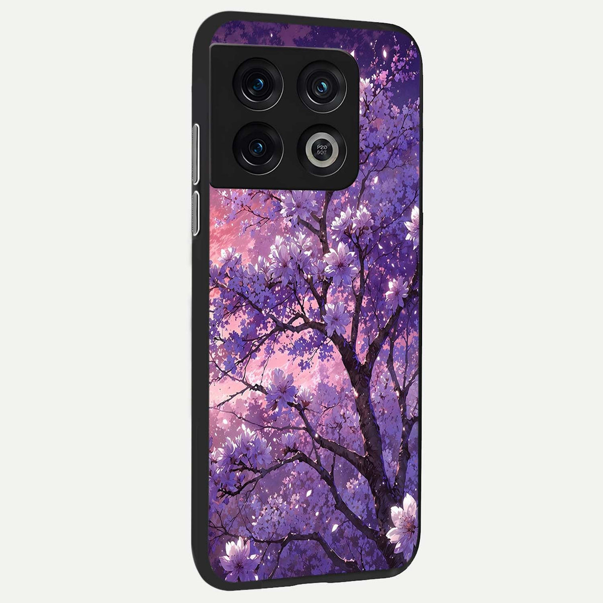  Blossom Tree back cover For OnePlus 10 Pro slim fit glass case with vibrant aesthetic design