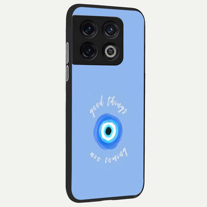  Bright Future Ahead back cover For OnePlus 10 Pro slim fit glass case with vibrant aesthetic design