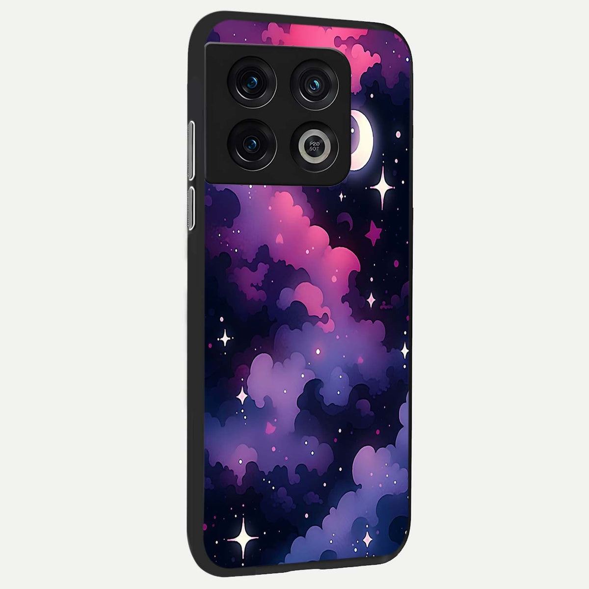  Celestial Moon Magic back cover For OnePlus 10 Pro slim fit glass case with vibrant aesthetic design