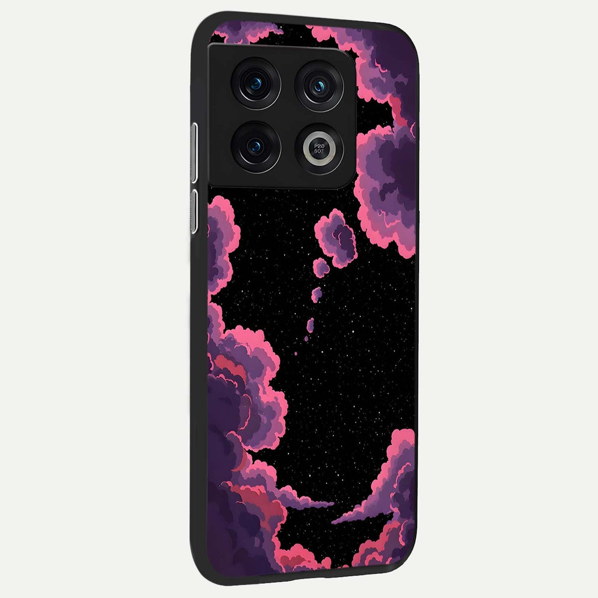  Cosmic Cloud Journey back cover For OnePlus 10 Pro slim fit glass case with vibrant aesthetic design