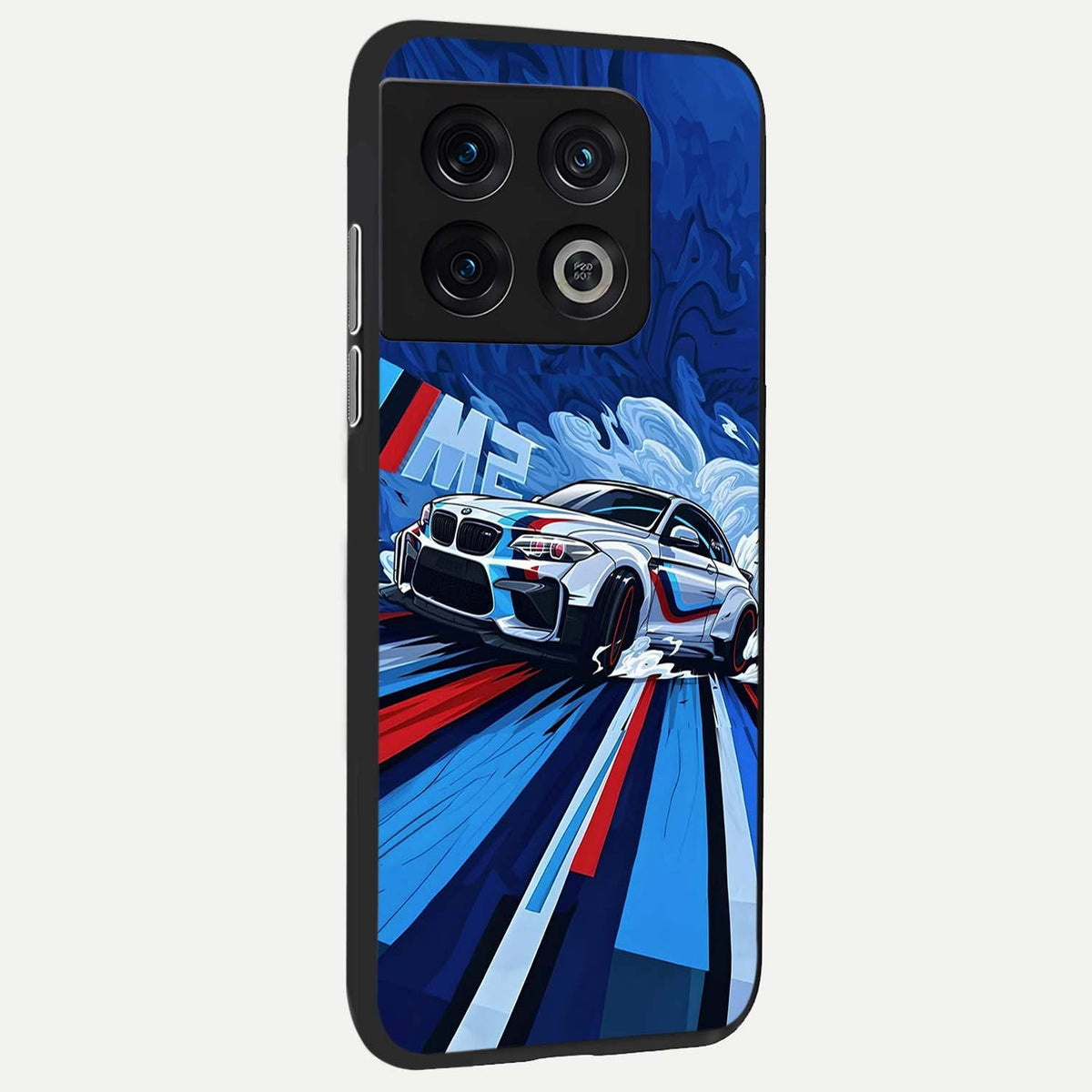  Drift Power Rush back cover For OnePlus 10 Pro slim fit glass case with vibrant aesthetic design