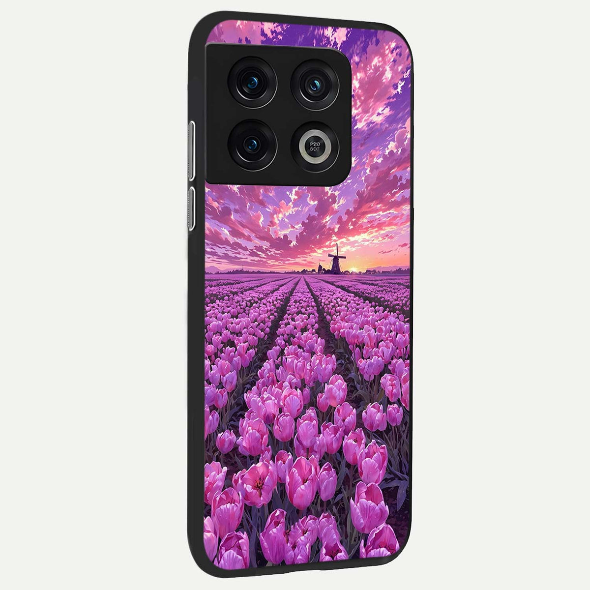  Lavender Dream Skies back cover For OnePlus 10 Pro slim fit glass case with vibrant aesthetic design
