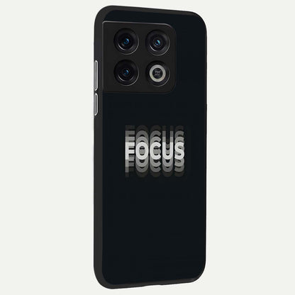  Mono Focus Vision back cover For OnePlus 10 Pro slim fit glass case with vibrant aesthetic design