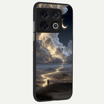  Moonlight Spark Path back cover For OnePlus 10 Pro slim fit glass case with vibrant aesthetic design
