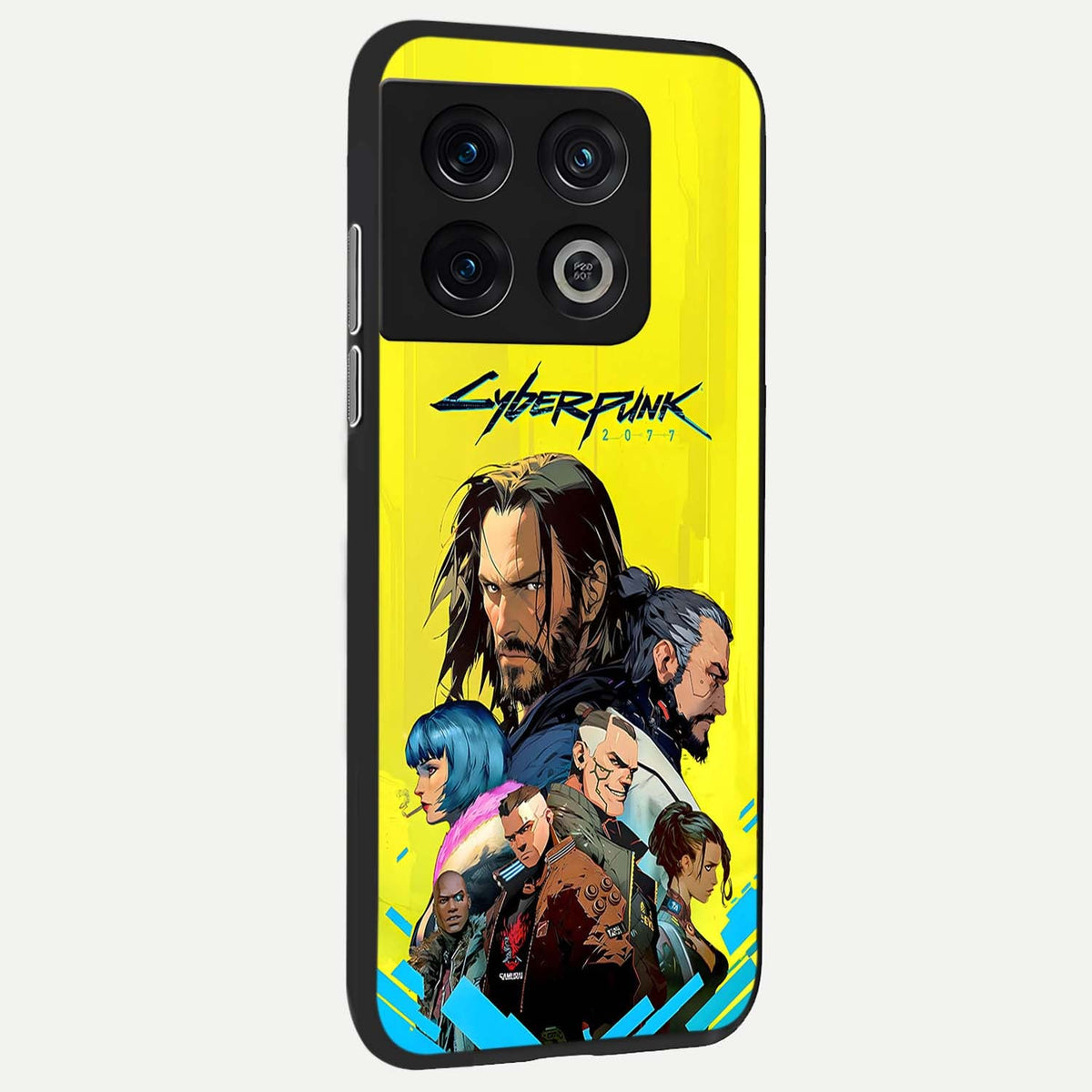  Neon Rebel Genesis back cover For OnePlus 10 Pro slim fit glass case with vibrant aesthetic design