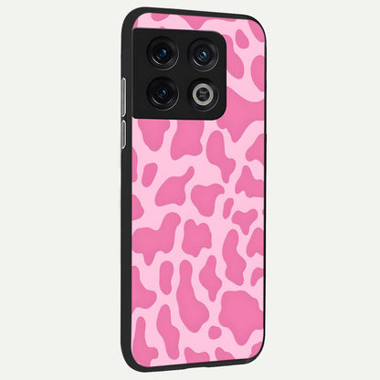  Pinkish Scenery back cover For OnePlus 10 Pro slim fit glass case with vibrant aesthetic design