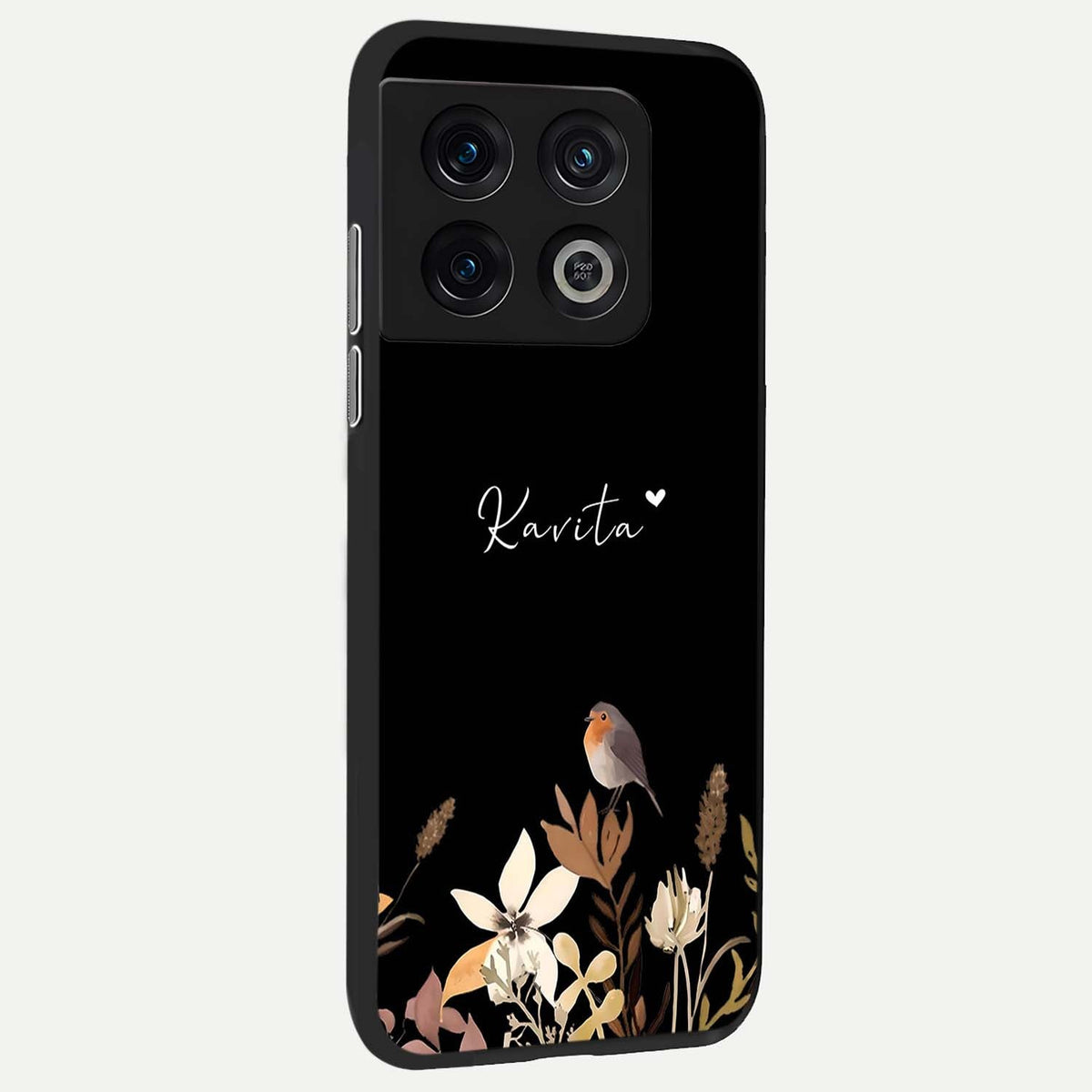  Quiet Garden Tune Custom Name back cover For OnePlus 10 Pro slim fit glass case with vibrant aesthetic design