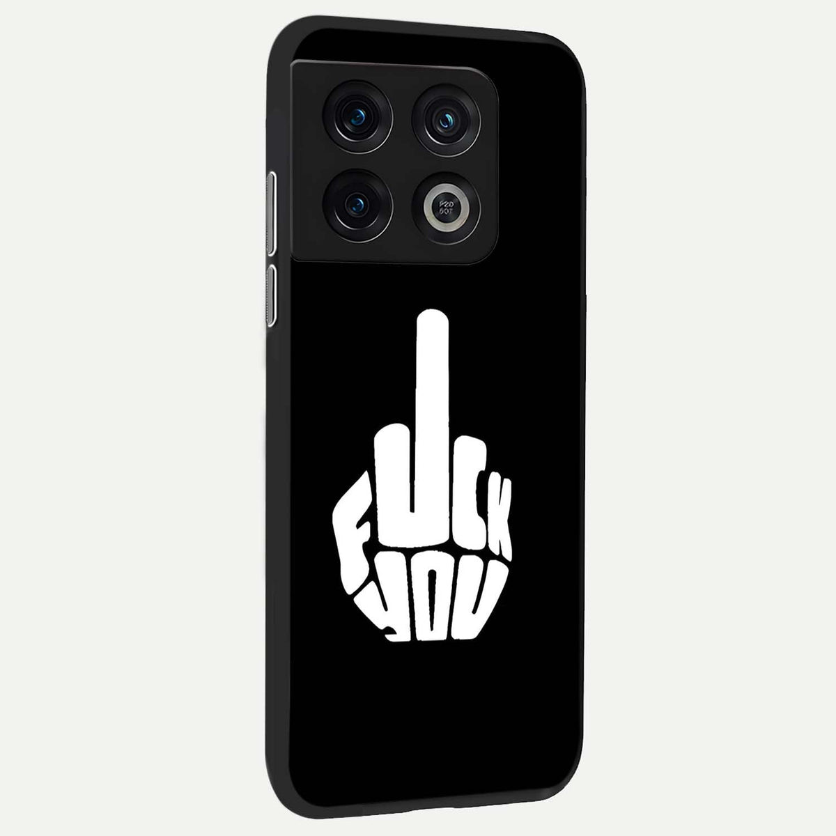  Rebel Mode On back cover For OnePlus 10 Pro slim fit glass case with vibrant aesthetic design