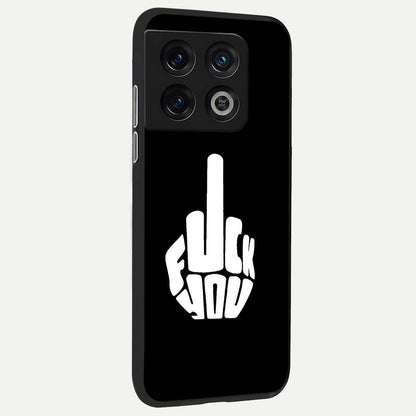  Rebel Mode On back cover For OnePlus 10 Pro slim fit glass case with vibrant aesthetic design