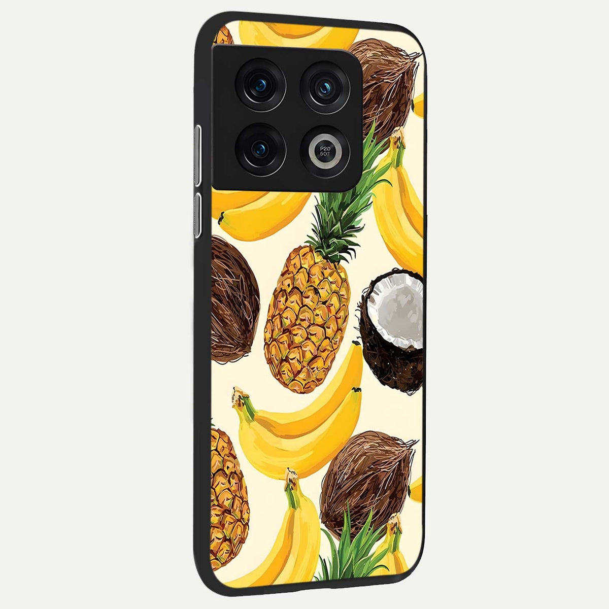  Tropical Fruit Mood back cover For OnePlus 10 Pro slim fit glass case with vibrant aesthetic design
