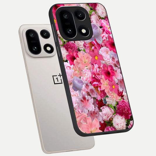  Bloom Crush Fantasy phone case For Oneplus 15 showing premium glass back cover with detailed artwork