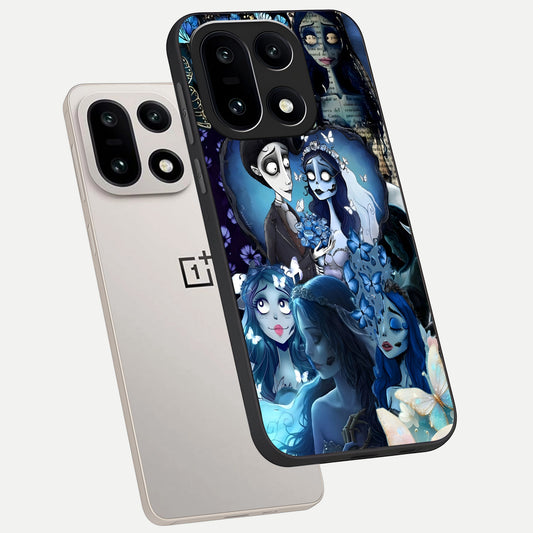  Butterfly Ghost Soul phone case For Oneplus 15 showing premium glass back cover with detailed artwork