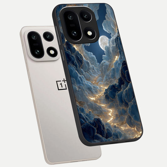  Celestial Cloud Road phone case For Oneplus 15 showing premium glass back cover with detailed artwork