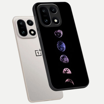  Crimson All Planets phone case For Oneplus 15 showing premium glass back cover with detailed artwork
