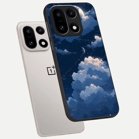  Moon Dream Haze phone case For Oneplus 15 showing premium glass back cover with detailed artwork