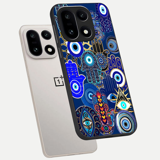  Mystic Palm Guard phone case For Oneplus 15 showing premium glass back cover with detailed artwork