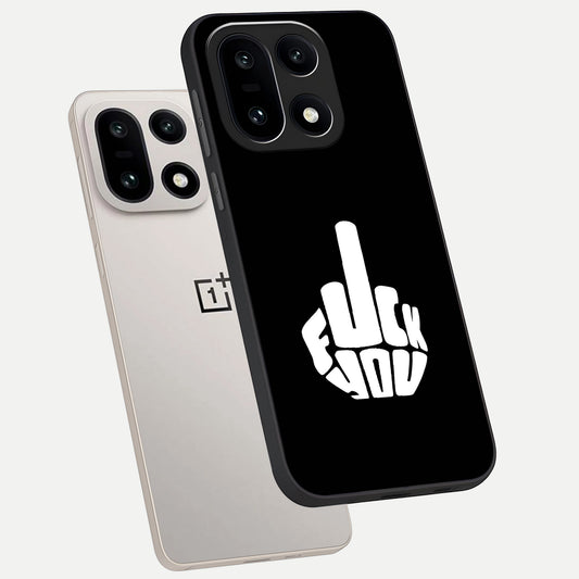  Rebel Mode On phone case For Oneplus 15 showing premium glass back cover with detailed artwork