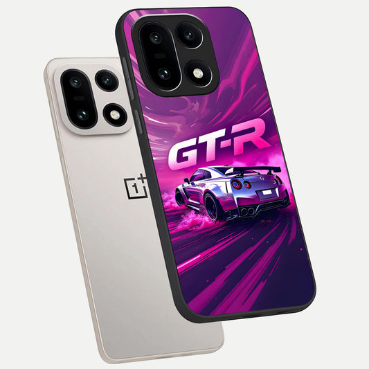  Speed Drift Legend phone case For Oneplus 15 showing premium glass back cover with detailed artwork
