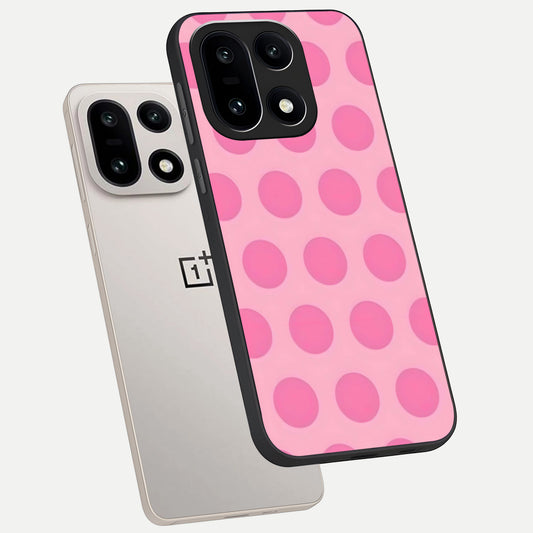  Sweet Dot Dreams phone case For Oneplus 15 showing premium glass back cover with detailed artwork