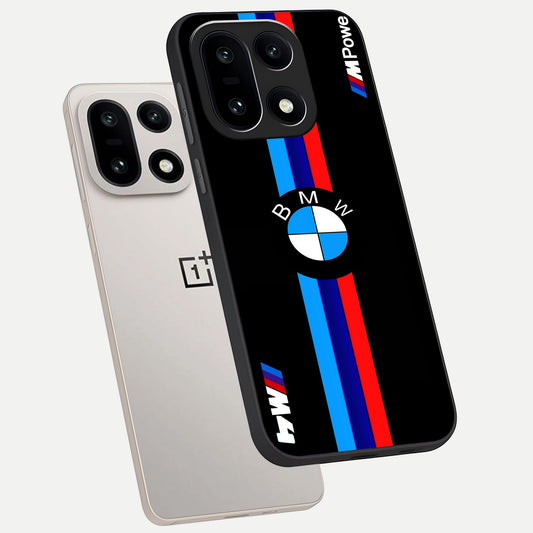  Turbo BMW Beast phone case For Oneplus 15 showing premium glass back cover with detailed artwork