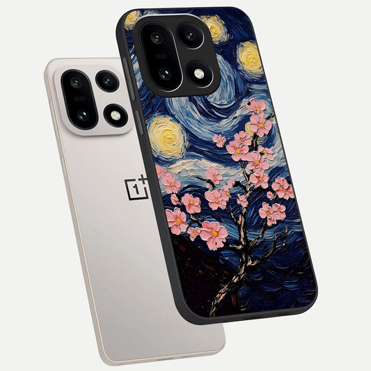 Van Gogh Scenery phone case For Oneplus 15 showing premium glass back cover with detailed artwork