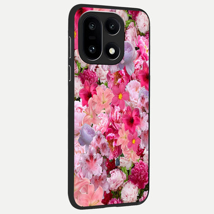  Bloom Crush Fantasy back cover For Oneplus 15 slim fit glass case with vibrant aesthetic design