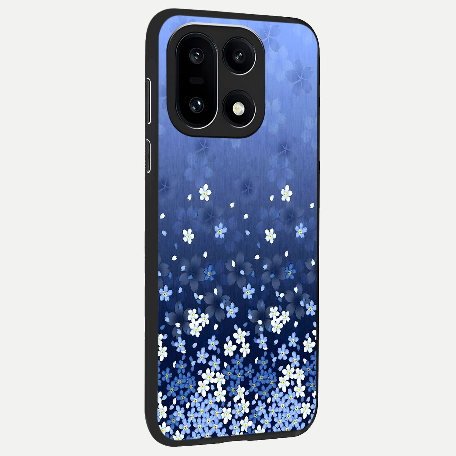  Blue Starry back cover For Oneplus 15 slim fit glass case with vibrant aesthetic design