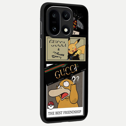  Cartoon Brand Play Mashup back cover For Oneplus 15 slim fit glass case with vibrant aesthetic design