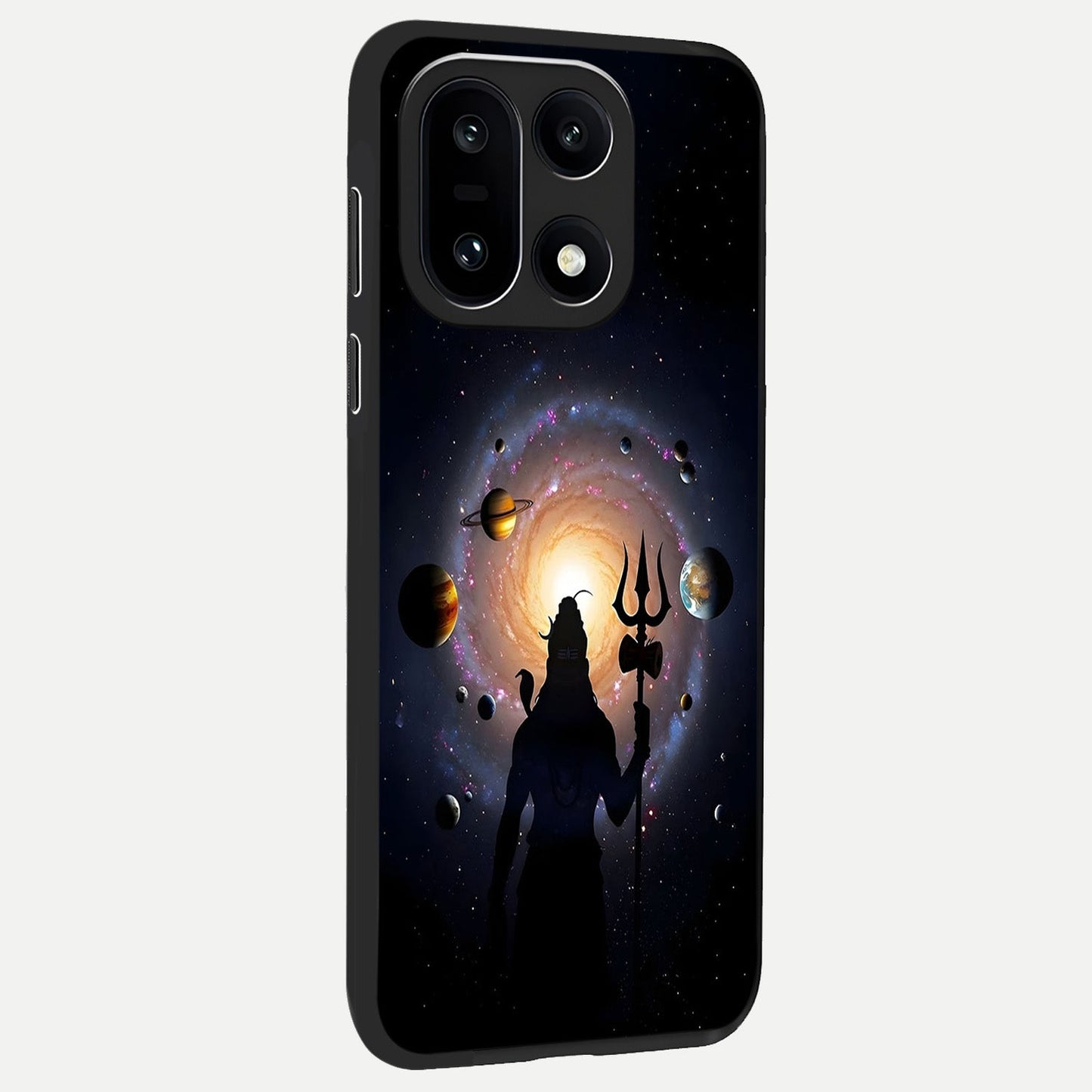  Galactic Shiva Vision back cover For Oneplus 15 slim fit glass case with vibrant aesthetic design