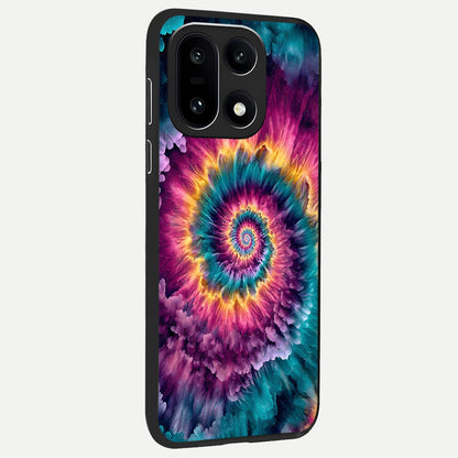  Galactic Spiral Burst back cover For Oneplus 15 slim fit glass case with vibrant aesthetic design