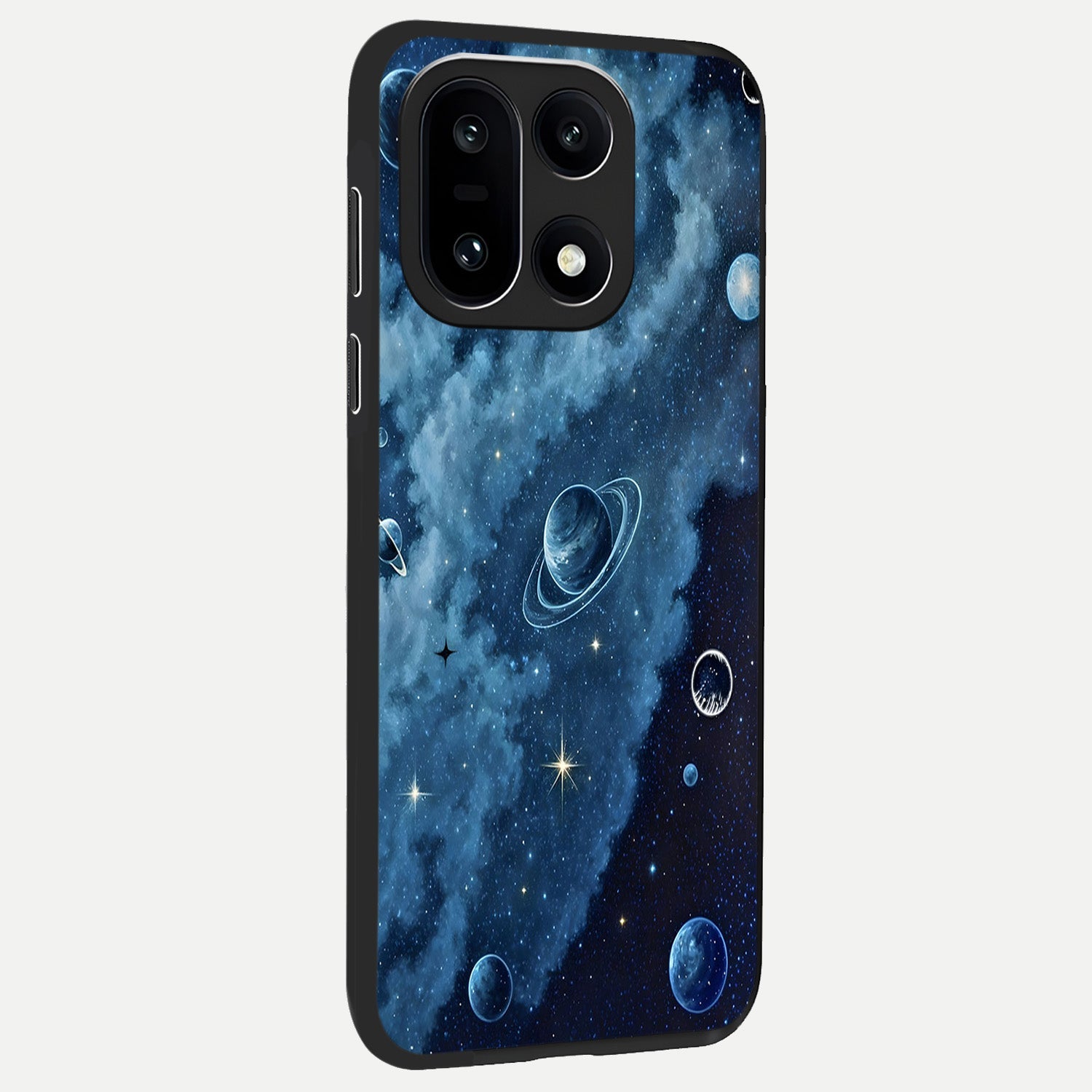  Galaxy Dream Space back cover For Oneplus 15 slim fit glass case with vibrant aesthetic design