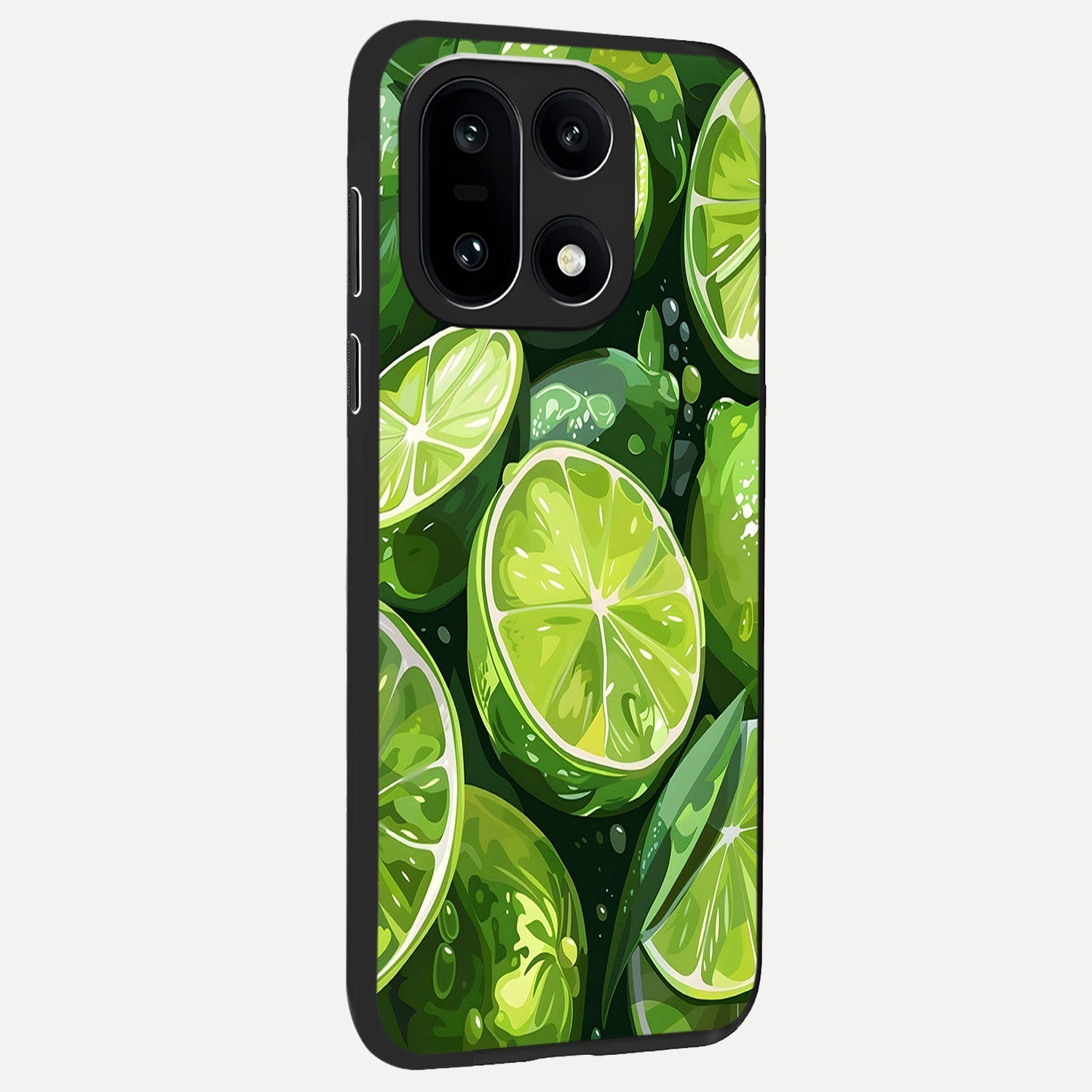  Green Kawasaki back cover For Oneplus 15 slim fit glass case with vibrant aesthetic design