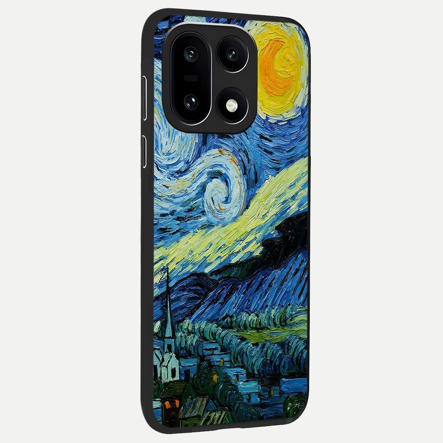  Inspired Van Gogh Art back cover For Oneplus 15 slim fit glass case with vibrant aesthetic design