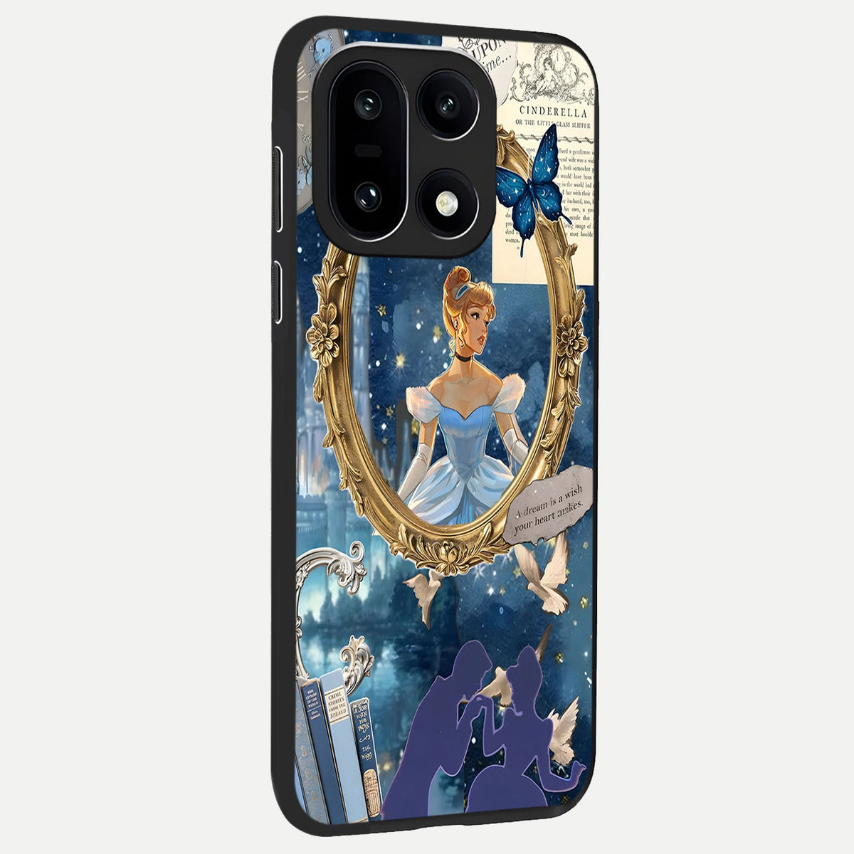  Midnight Queen back cover For Oneplus 15 slim fit glass case with vibrant aesthetic design