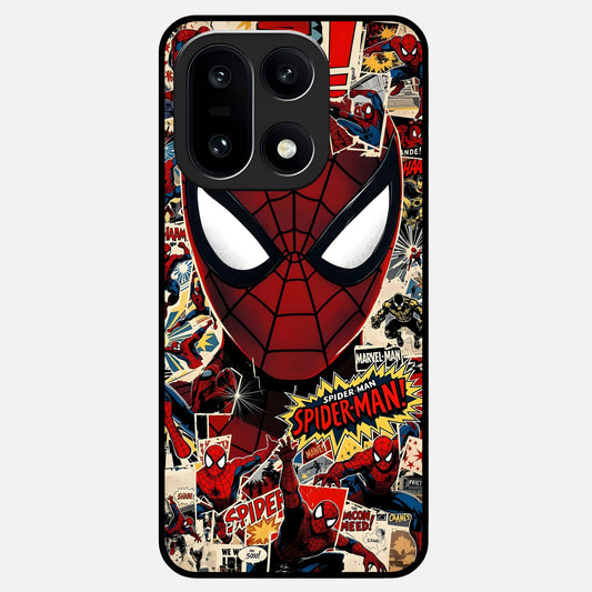  Aesthetic Wonder Spider Glass Case For Oneplus 15 back cover – full design glossy printed glass finish