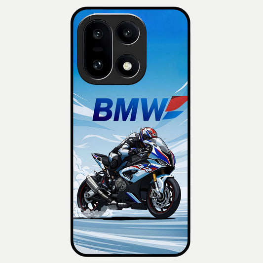  BMW Power Drift Glass Case For Oneplus 15 back cover – full design glossy printed glass finish