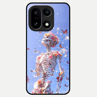  Bloom Beyond Bones Glass Case For Oneplus 15 back cover – full design glossy printed glass finish