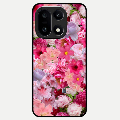  Bloom Crush Fantasy Glass Case For Oneplus 15 back cover – full design glossy printed glass finish
