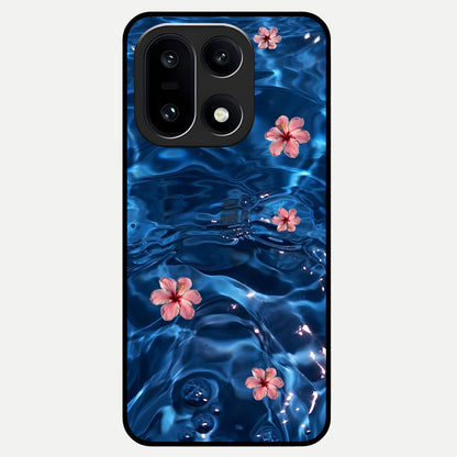  Bloom Thread Art Glass Case For Oneplus 15 back cover – full design glossy printed glass finish
