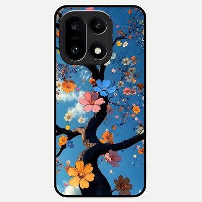  Blossom Dream Sky Glass Case For Oneplus 15 back cover – full design glossy printed glass finish
