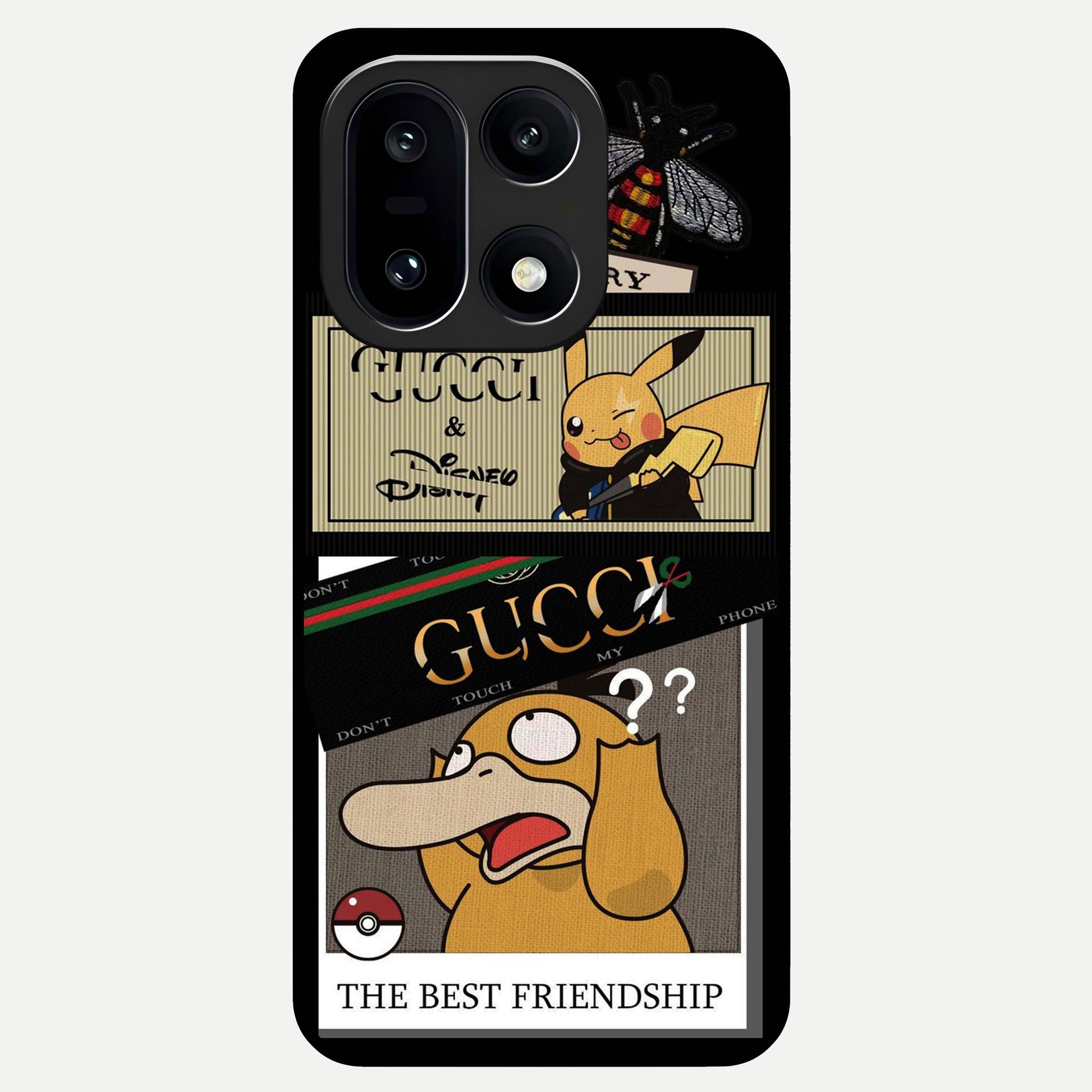  Cartoon Brand Play Mashup Glass Case For Oneplus 15 back cover – full design glossy printed glass finish