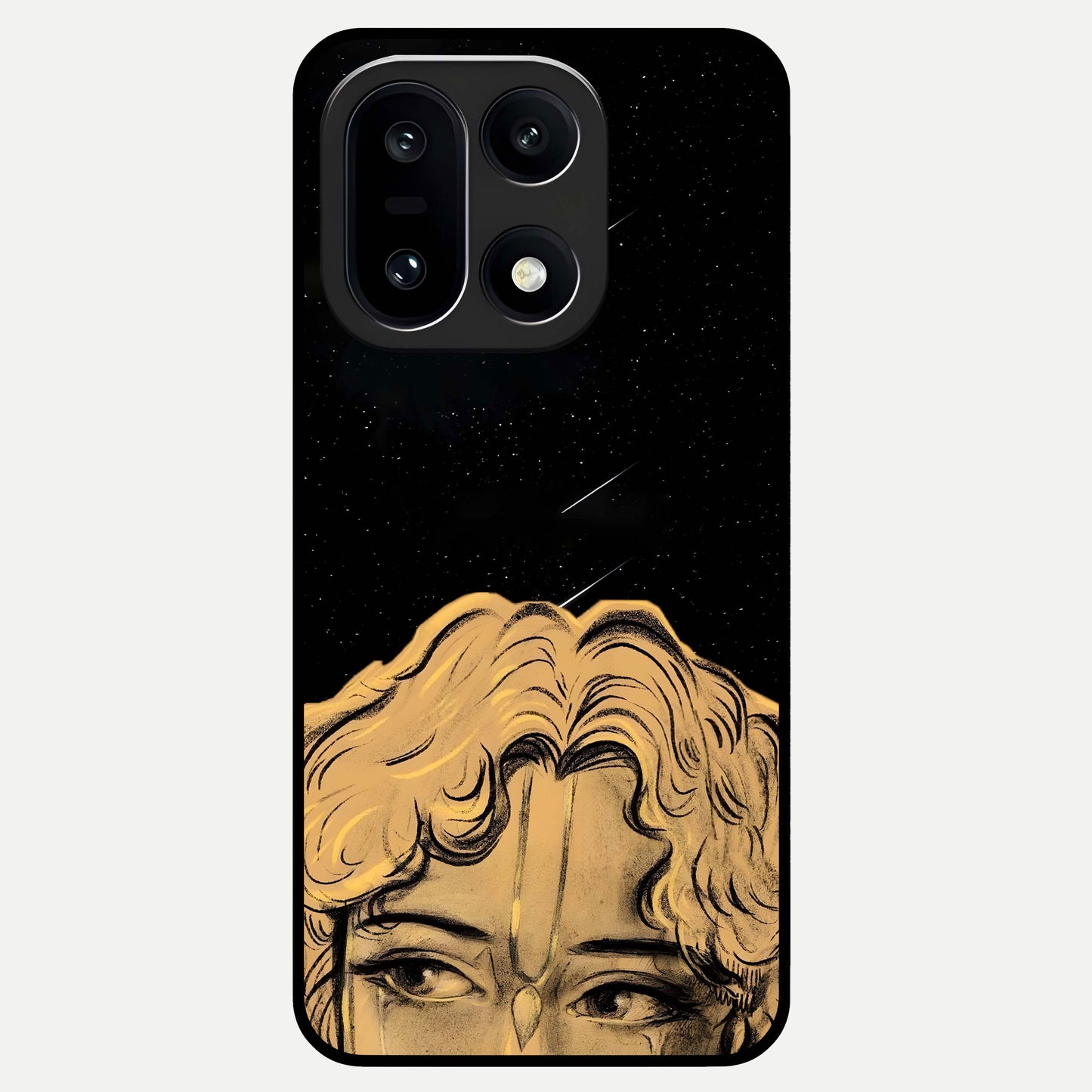  Celestial Gods Plan Glass Case For Oneplus 15 back cover – full design glossy printed glass finish