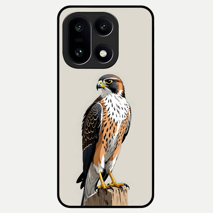  Clever Eagle Glass Case For Oneplus 15 back cover – full design glossy printed glass finish