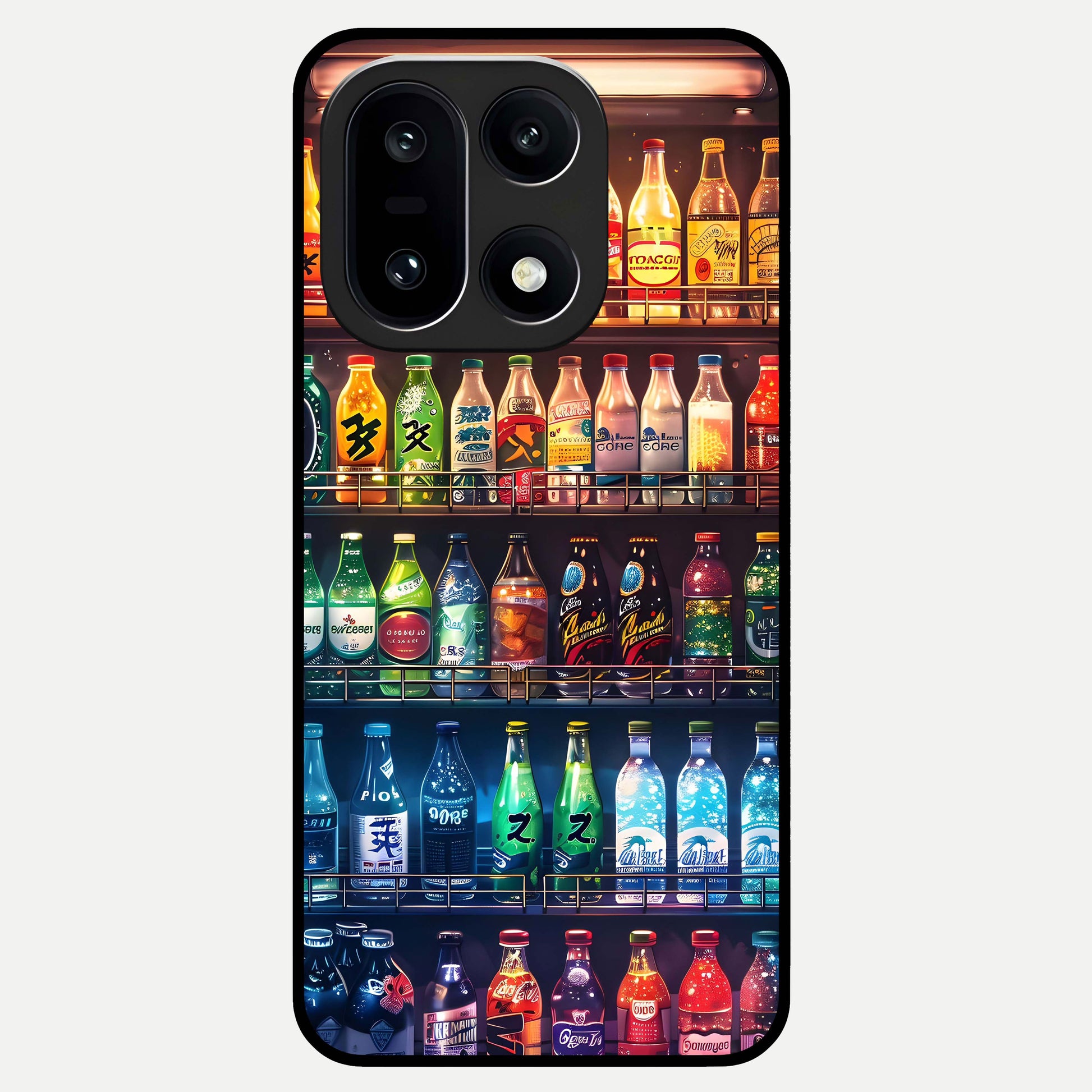  Colorfull Tree Glass Case For Oneplus 15 back cover – full design glossy printed glass finish