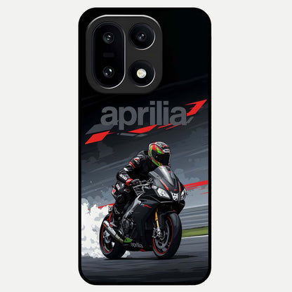  Dark Aprilla Glass Case For Oneplus 15 back cover – full design glossy printed glass finish
