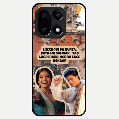  Desi Retro Vibes Glass Case For Oneplus 15 back cover – full design glossy printed glass finish