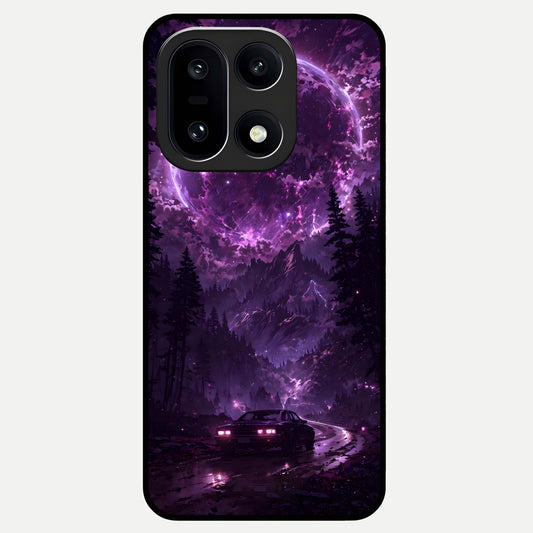  Eternal Cosmic Drive Glass Case For Oneplus 15 back cover – full design glossy printed glass finish