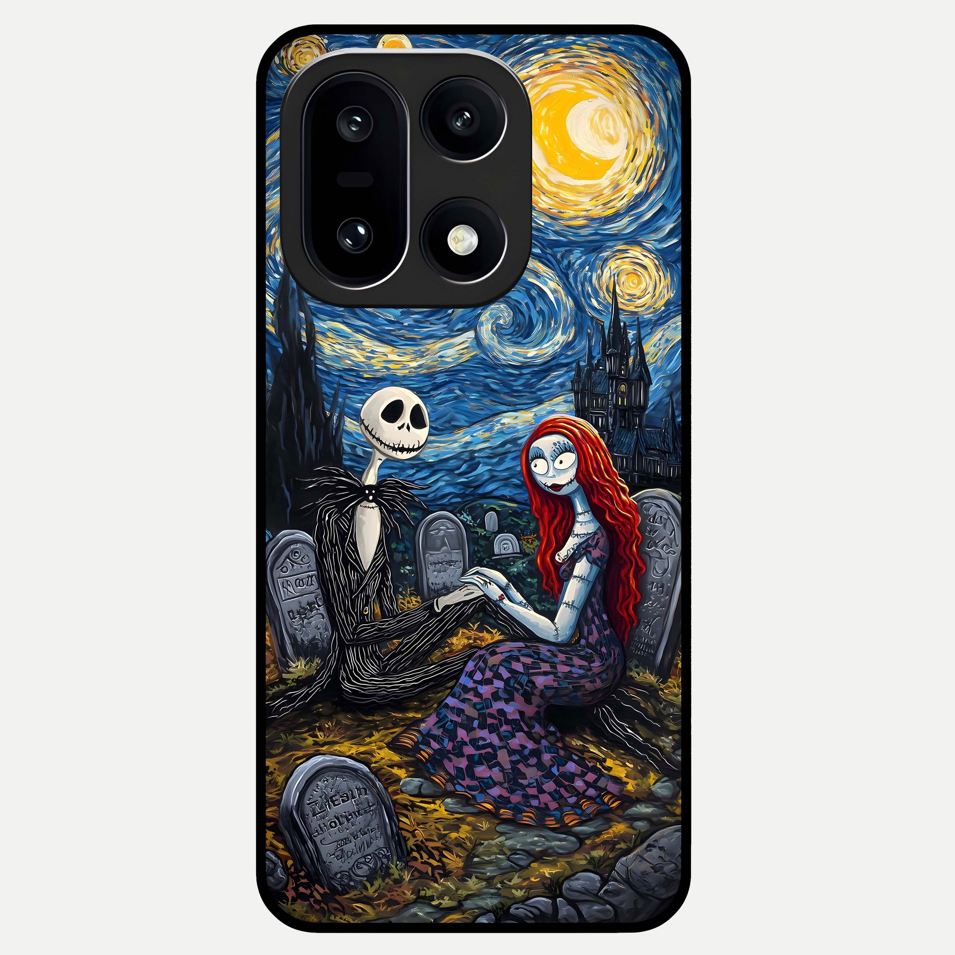  Eternal Night Love Glass Case For Oneplus 15 back cover – full design glossy printed glass finish
