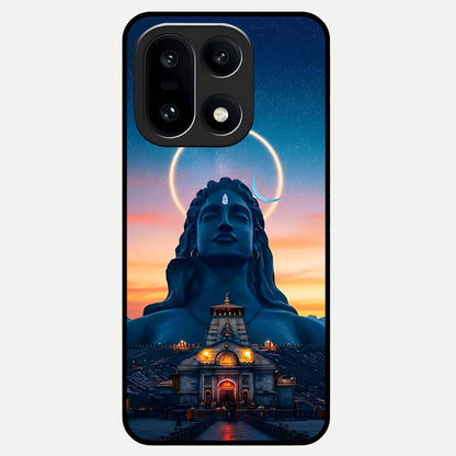  Eternal Shiva Aura Glass Case For Oneplus 15 back cover – full design glossy printed glass finish